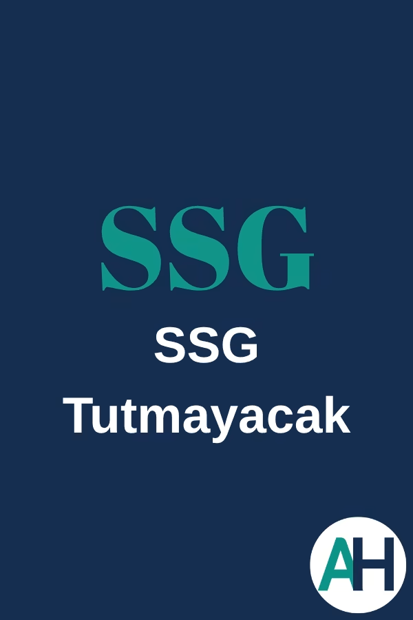 SSG Tutmayacak